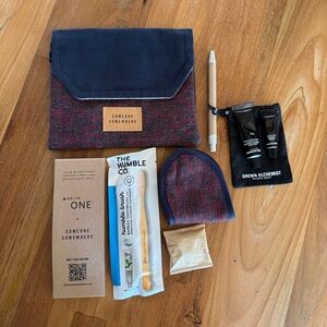 NWT Delta One Someone Somewhere travel kit